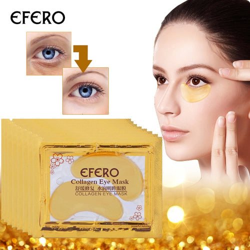 Gold Crystal Collagen Eye Mask